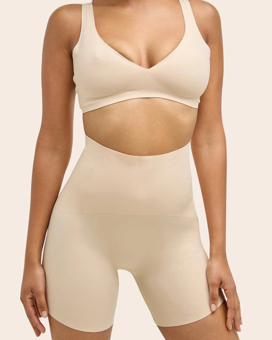 High-Waisted Compression Short